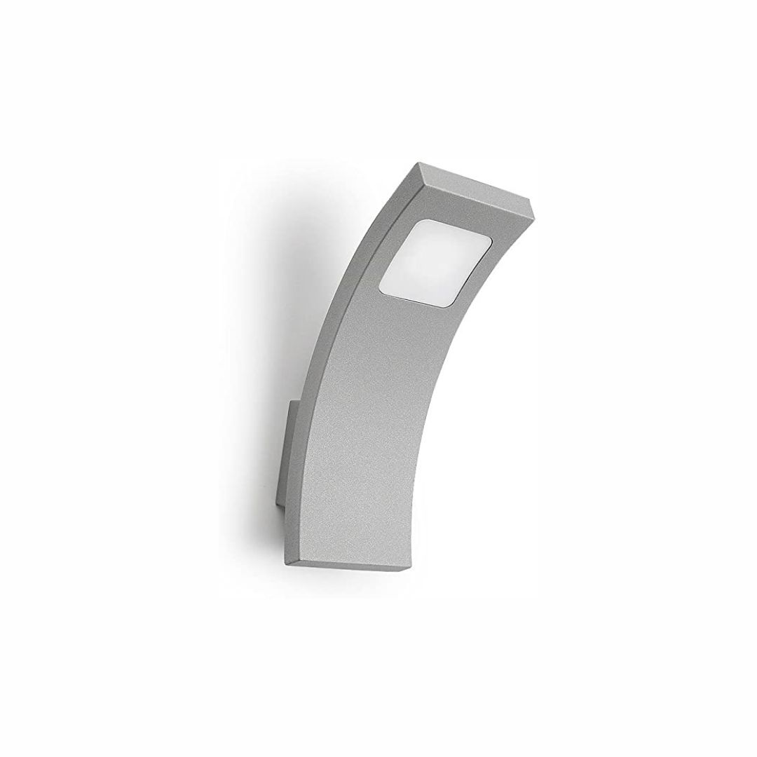 Aplique exterior Sharpe gris